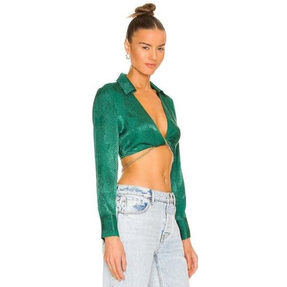 NBD Green Crop Top - Picture 7 of 12